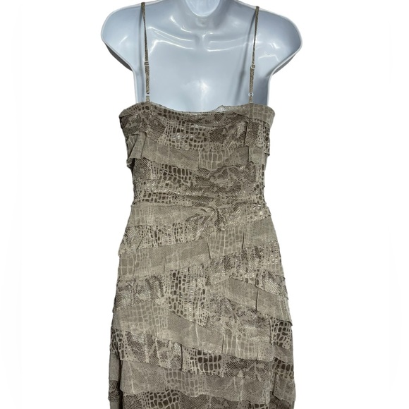 Nine West dress โ size 8 stunning animal print sleeveless summer dress ๐ค - Picture 3 of 4